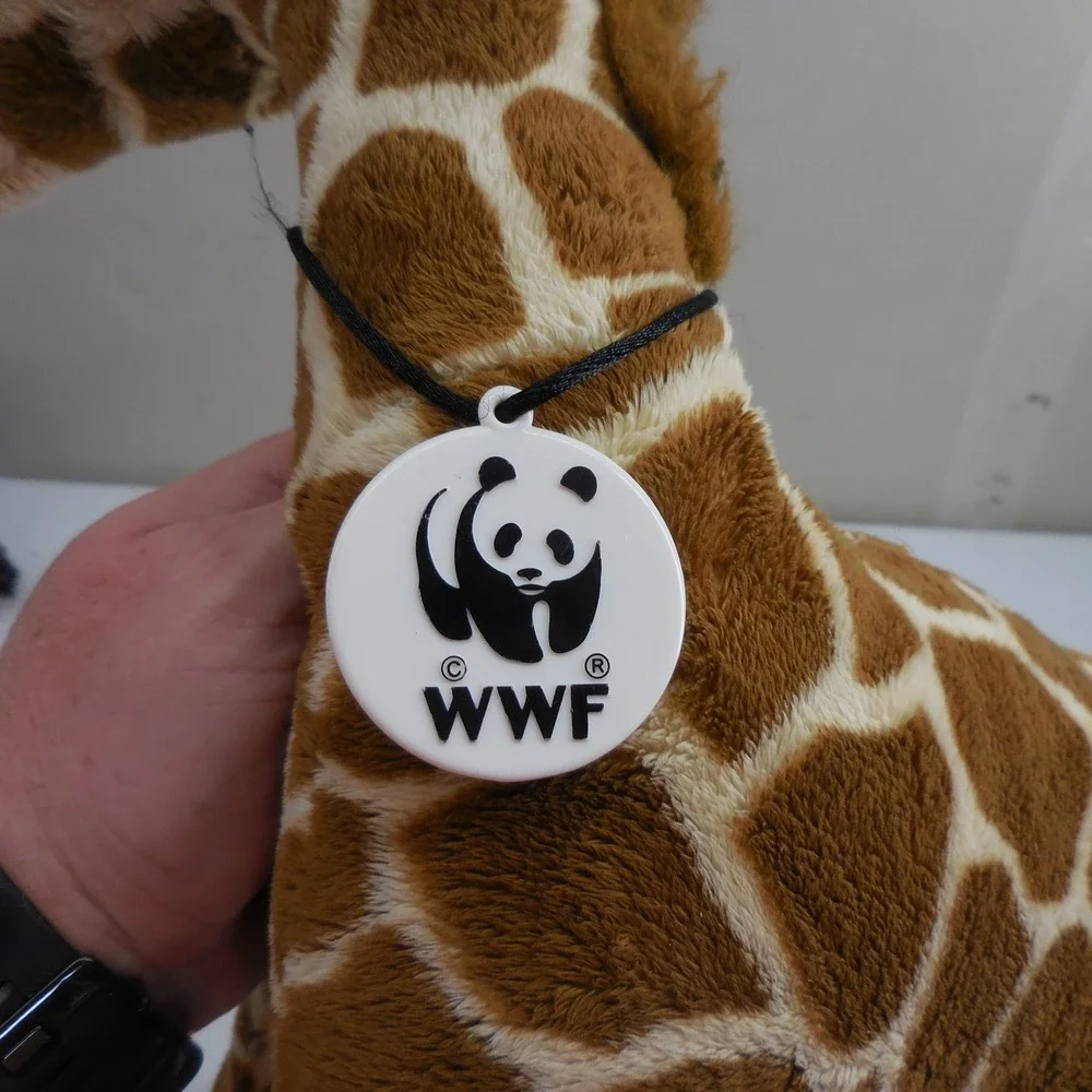Build-A-Bear WWF World Wildlife Fund Giraffe Plush 2005 Collectibear Stuffed Toy